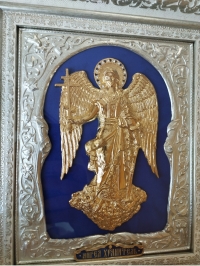 Ікона "Ангел Хранитель" (30х34, позолота і сріблення, №3/1)