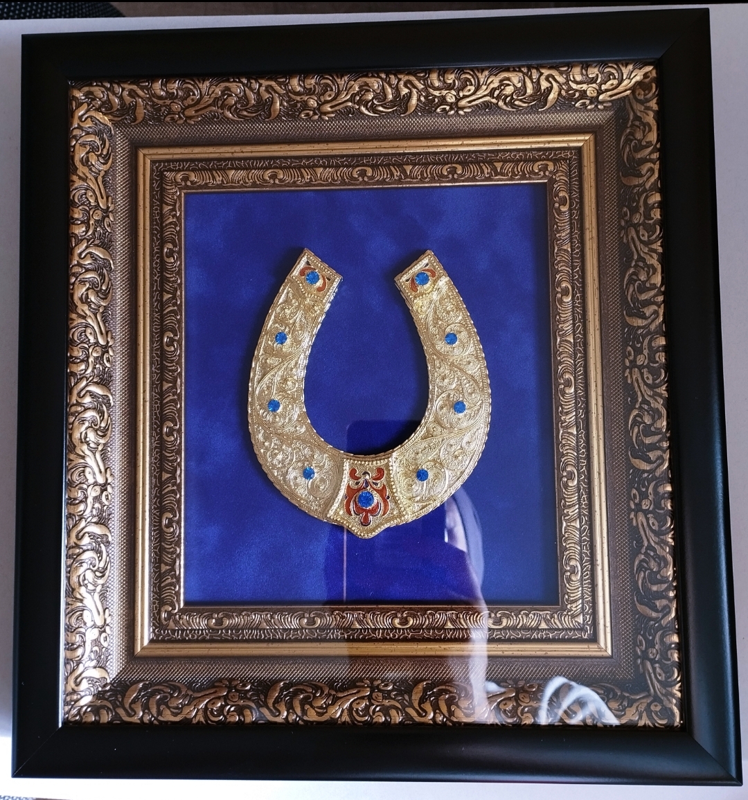 Сувенір "Підкова" (синя)